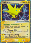 Zapdos ex — Nintendo Black Star Promos 033