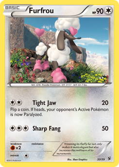 Furfrou — Kalos Starter Set 033