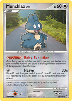 Munchlax — Diamond & Pearl 033