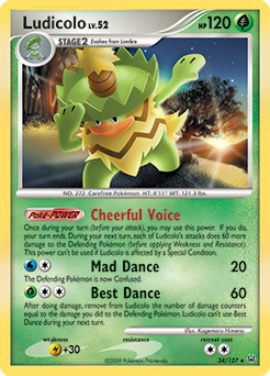 Ludicolo — Platinum 034