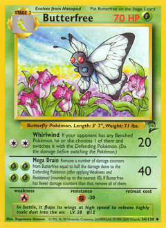 Butterfree — Base Set 2 034