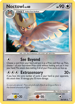Noctowl — Diamond & Pearl 034