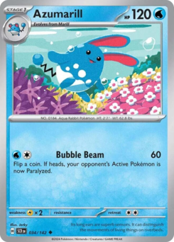 Azumarill — Stellar Crown 034