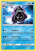 Cloyster — Sun & Moon 034