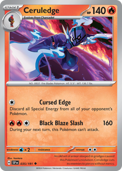 Ceruledge — Surging Sparks 035