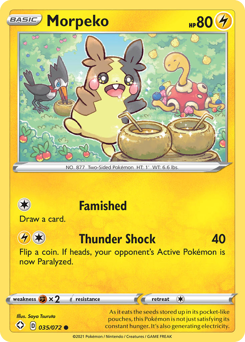 Morpeko — SWSH45 035