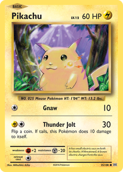 Pikachu — Evolutions 035