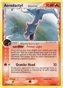 Aerodactyl δ — Holon Phantoms 035