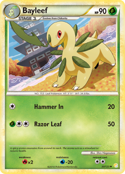 Bayleef — HeartGold & SoulSilver 035