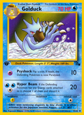 Golduck — Fossil 035