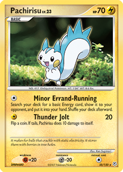 Pachirisu — Diamond & Pearl 035