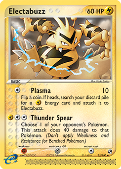 Electabuzz — Sandstorm 035