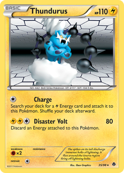 Thundurus — Emerging Powers 035