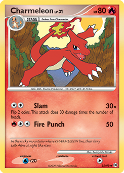 Charmeleon — Arceus 035