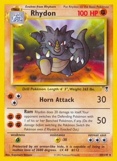 Rhydon — Legendary Collection 035