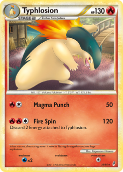 Typhlosion — Call of Legends 035