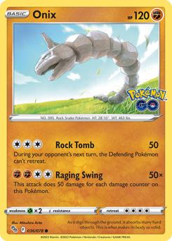 Onix — Pokémon GO 036