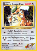 Blaine's Kangaskhan — Gym Heroes 036