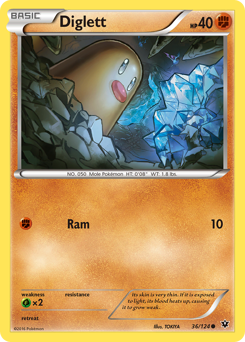 Diglett — Fates Collide 036