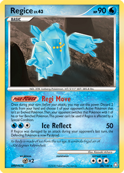Regice — Legends Awakened 036