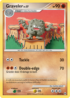 Graveler — Arceus 037