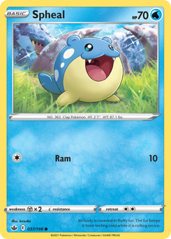 Spheal — SWSH6 037