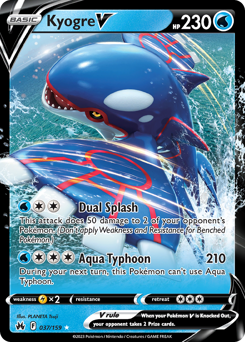 Kyogre V — Crown Zenith 037