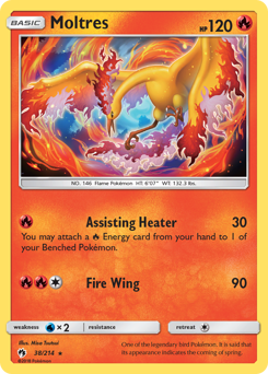 Moltres — Lost Thunder 038