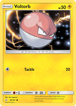 Voltorb — Team Up 038