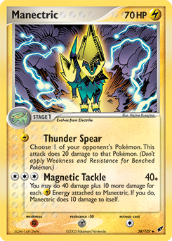 Manectric — Deoxys 038