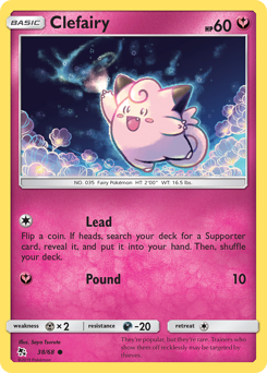 Clefairy — Hidden Fates 038