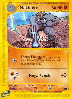 Machoke — Skyridge 038