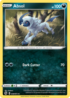Absol — Champion's Path 038