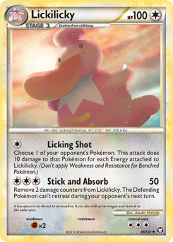 Lickilicky — HS—Triumphant 038