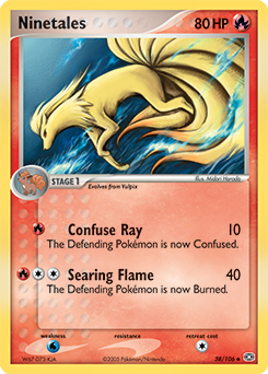 Ninetales — Emerald 038