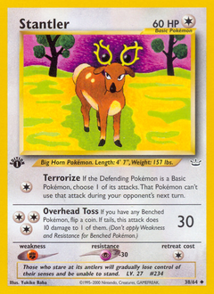 Stantler — Neo Revelation 038