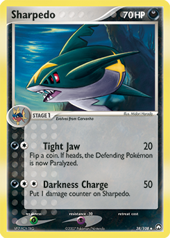 Sharpedo — Power Keepers 038