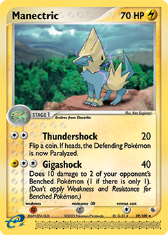 Manectric — Ruby & Sapphire 039