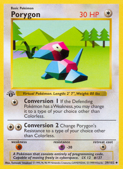 Porygon — Base 039