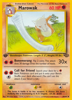 Marowak — Jungle 039