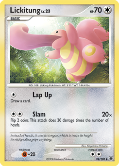 Lickitung — Majestic Dawn 039