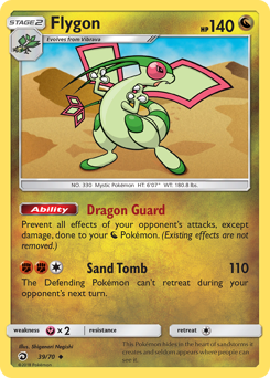 Flygon — Dragon Majesty 039
