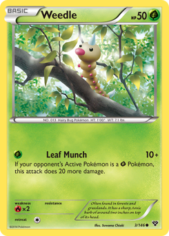 Weedle — XY 003