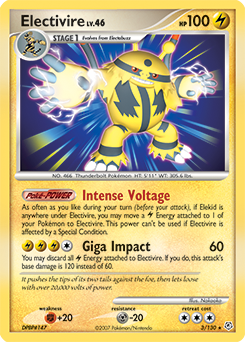 Electivire — Diamond & Pearl 003