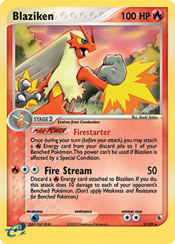 Blaziken — Ruby & Sapphire 003