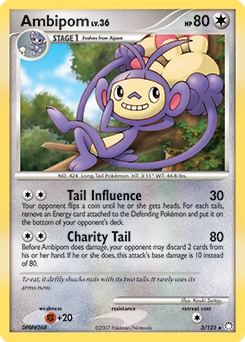 Ambipom — Mysterious Treasures 003