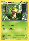 Chespin — Kalos Starter Set 003