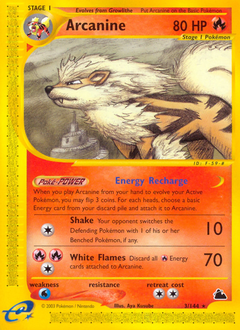 Arcanine — Skyridge 003