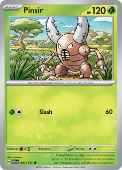 Pinsir — SV8PT5 003
