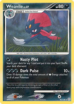 Weavile — Diamond & Pearl 040